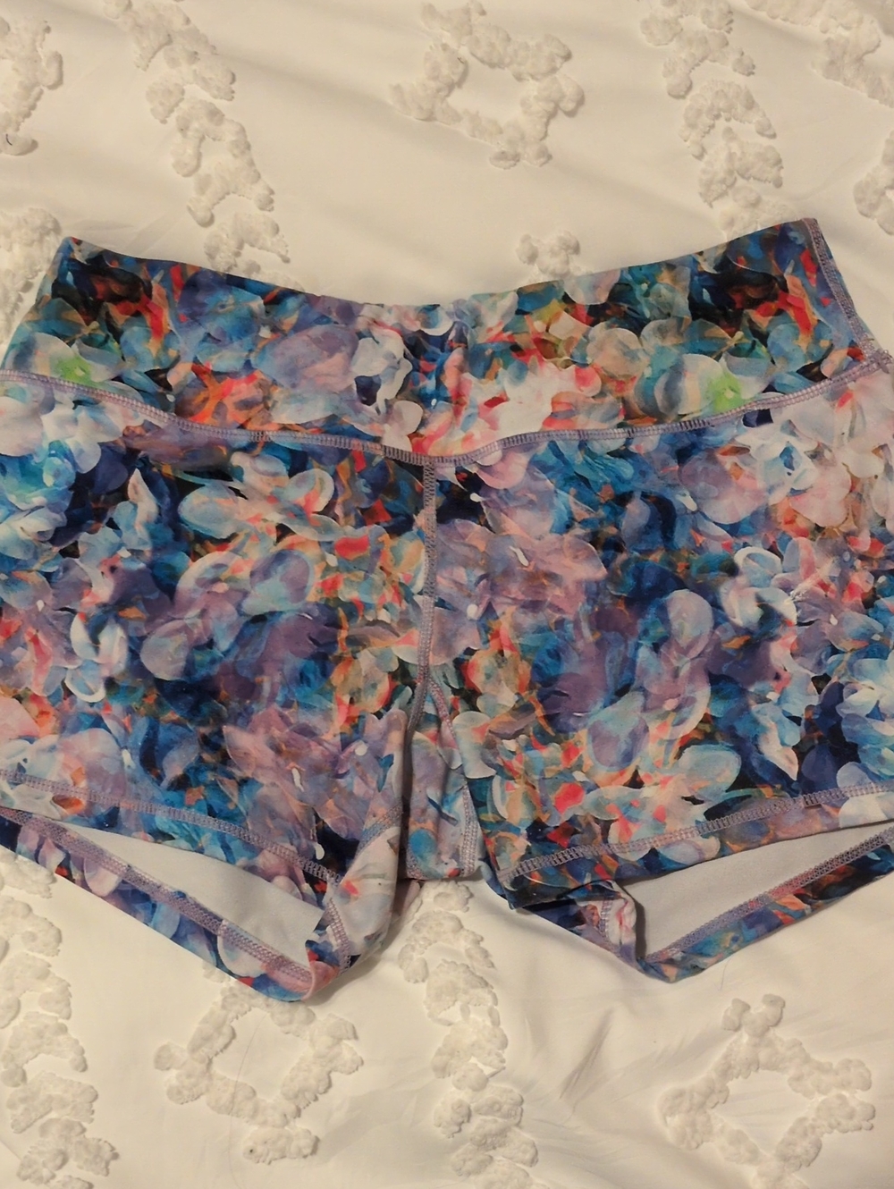Born Promitive-Women's Multicolor Floral Athletic Shorts